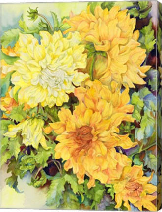 Framed Golden Glow Print