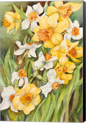 Framed Early Spring Flowers Print