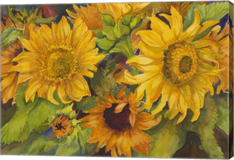 Framed Sunny Faces Print