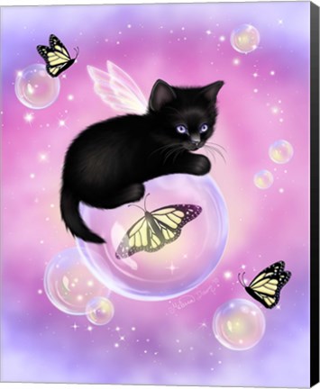 Framed Dawn Bubbles Print