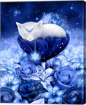 Framed Snowflake Daydreams Print