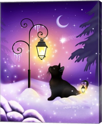 Framed Winter Twilight Print