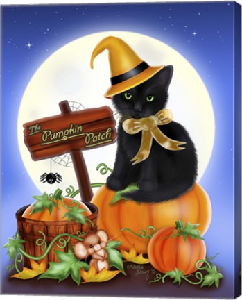 Framed Pumpkin Patch Print