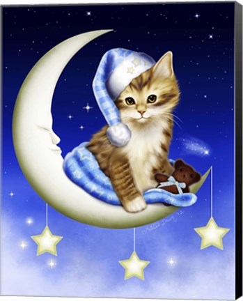 Framed Goodnight Moonlight Print