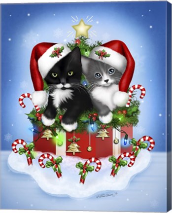 Framed Candy Cane Lane Print