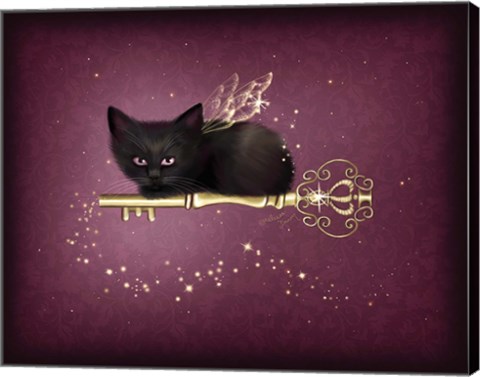 Framed Key of Enchantment Print