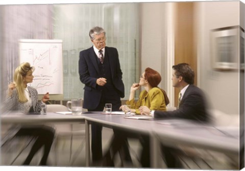 Framed Corporate Meeting Print