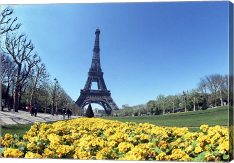 Framed Eiffel Tower, Paris, France Print