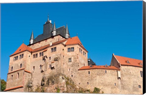 Framed Kriebstein Castle, Germany Print