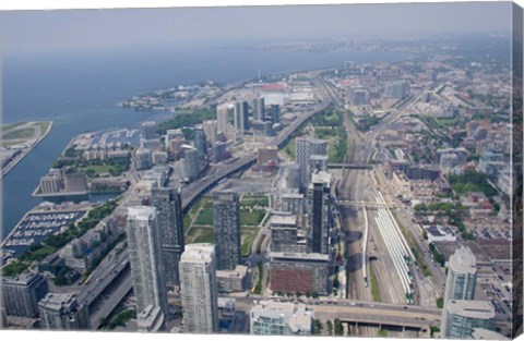 Framed Canada City Skyline Print