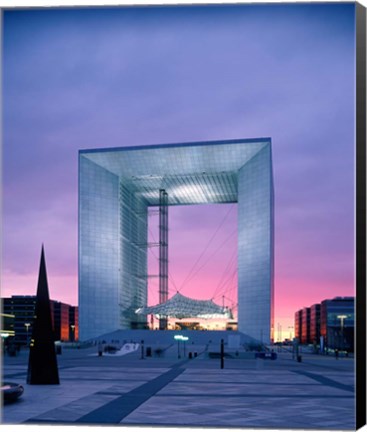 Framed La Grande Arche, Paris Print