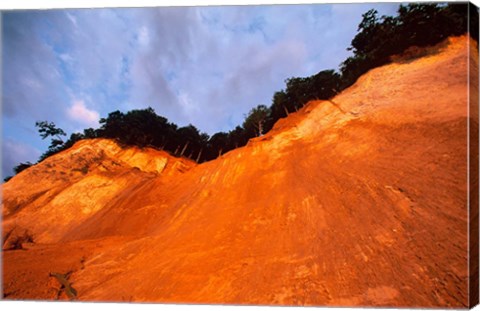 Framed Jasmund National Park, Island of Ruegen, Germany Print