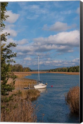 Framed Sailing near Turku Holiday Club Print