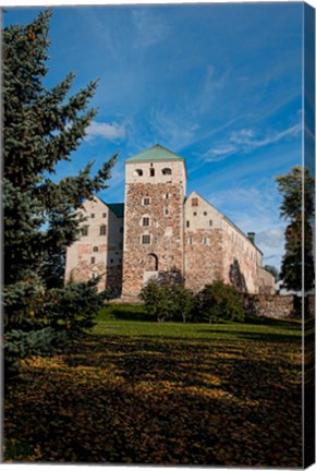 Framed Turun Linna Castle Print