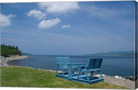 Framed Auld&#39;s Cove, Nova Scotia, Canada Print