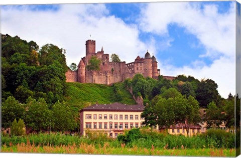 Framed Wertheim Castle, Germany Print