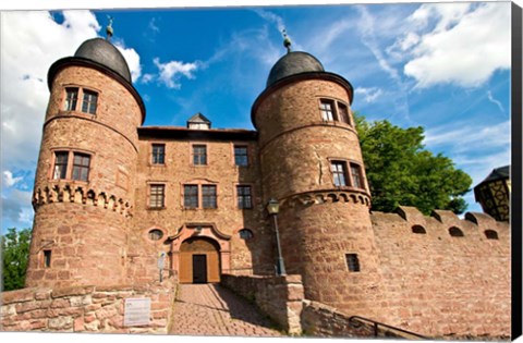 Framed Wertheim Castle, Wertheim, Germany Print