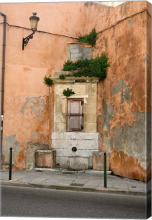 Framed Port and Commercial Town of Corsica, France Print