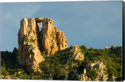 Framed Red Rock Formations by UNESCO World Heritage Site Print