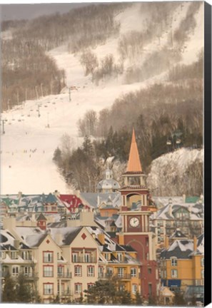 Framed Mont Tremblant Ski Village Print