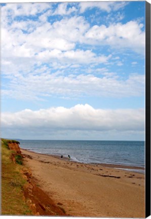 Framed Beach at Cape Orby Print