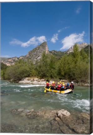 Framed Rafting on Verdon River,  Provence, France Print