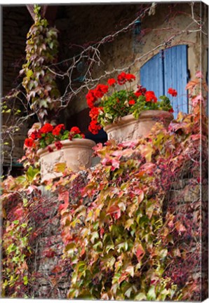 Framed Brancion, Maconnais Area, France Print