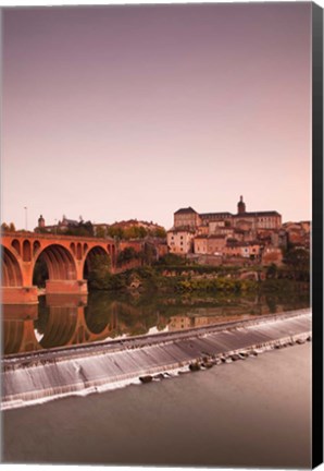 Framed Midi-Pyrenees at Dusk Print