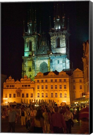 Framed Old Town, Czech Republic Print