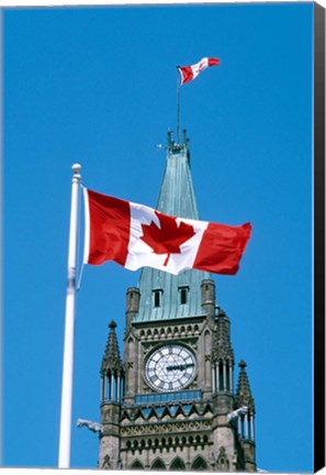 Framed Parliament Hill buildings Print