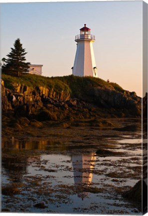 Framed New Brunswick, Letite Passage Lighthouse Print