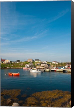 Framed Peggy&#39;s Cove Fishing Village Print