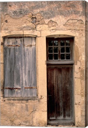 Framed Architectural Detail, France Print