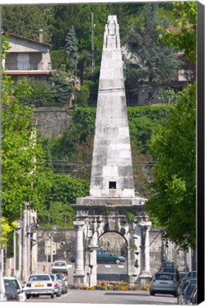 Framed Pyramid in Vienne, Isere Isere, France Print