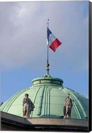 Framed Legion of Honor Dome, Paris, France Print