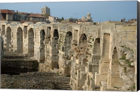 Framed Roman Amphitheatre, France Print