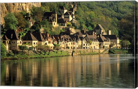 Framed Dordogne River, France Print