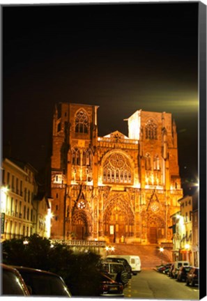 Framed Saint Maurice Cathedral, France Print