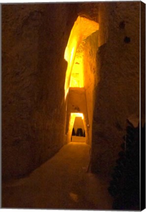 Framed Wine Cellar, Old Chalk Quarry Print