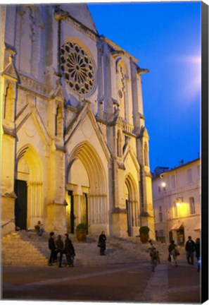 Framed Ste Anne Cathedral, Montpellier Print