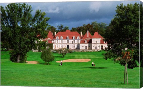 Framed Chateau des Vigiers, Bergerac, France Print