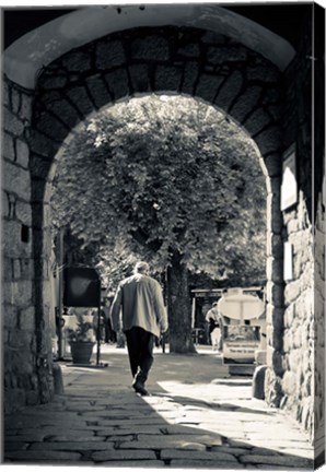 Framed Archway, Sartene, France Print