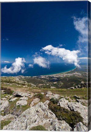 Framed Serra de Pigno Mountain Print