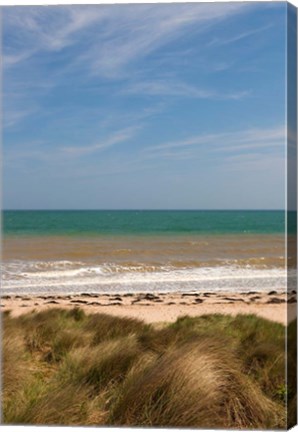 Framed Juno Beach, Courseulles Sur Mer Print