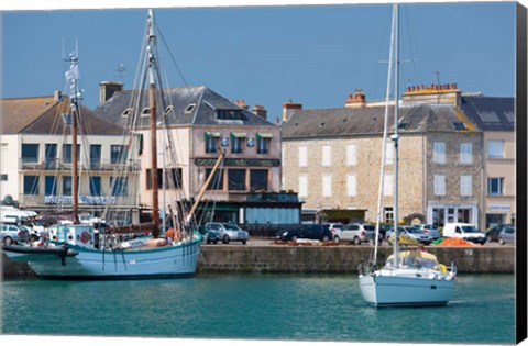 Framed Saint Vaast La Hougue, Normandy, France Print