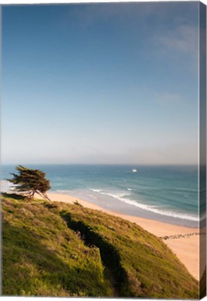 Framed Cap de Carteret Beach Print