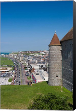 Framed Dieppe Chateau Musee Town Castle/Museum Print