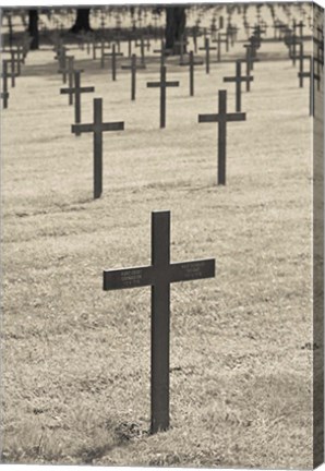 Framed Neuville St-Vaast, WWI German military cemetery, Pas de Calais, France Print