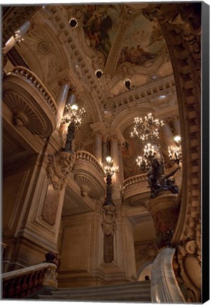 Framed Opera Garnier Interior Print