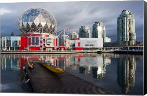 Framed False Creek, Science World Print